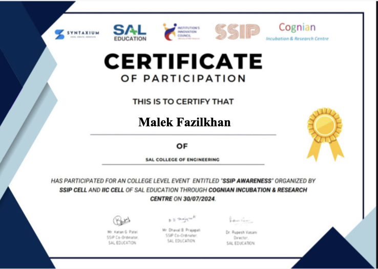 SSIP Innovation & Start-up Awareness